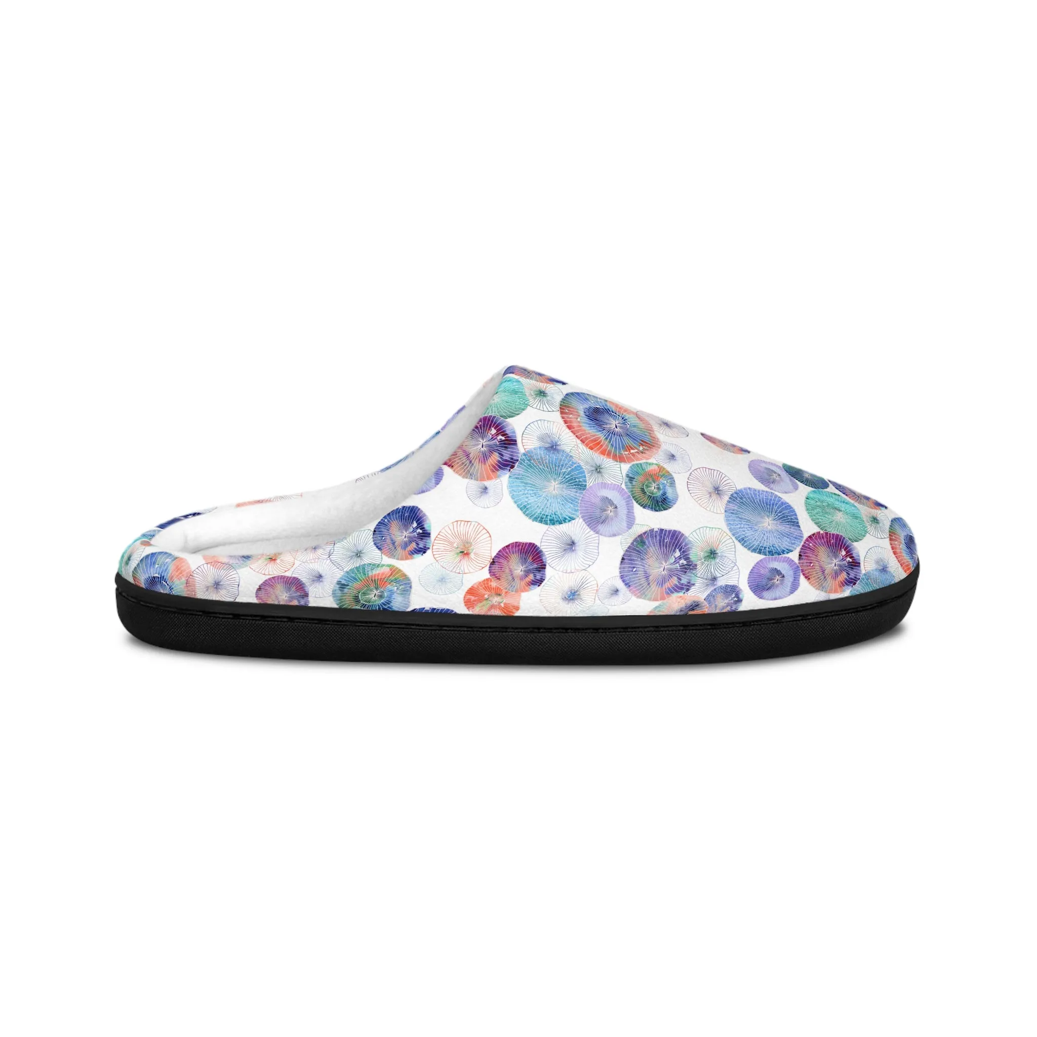 Women's Indoor Slippers - Seascape Light Botanicals Collection